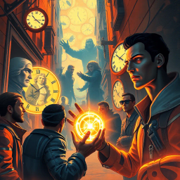 ChronoChase: Whose Time Is It Anyway? - Text-based game