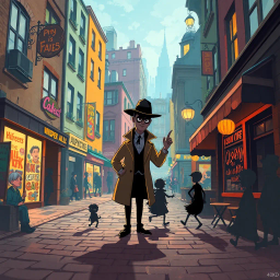 Whose Shadow Is It Anyway? - Text-based game