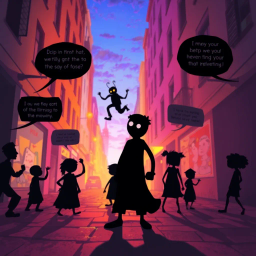 Whose Shadow Is It Anyway? - Text-based game