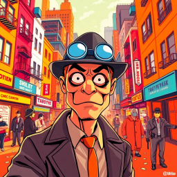 Whose Face is it Anyway? - Text-based game