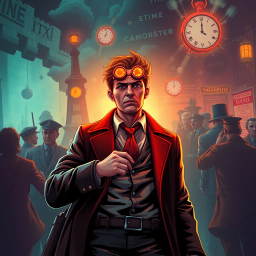 Chronoclash: Whose Time Is It Anyway? - Text-based game