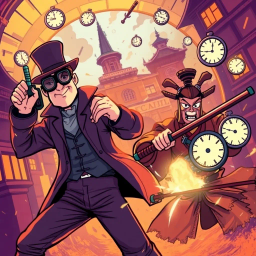 ChronoClash: Whose Time Is It Anyway? - Text-based game