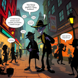 Whose Shadow is it Anyway? - Text-based game