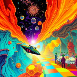 Spectrum Wars: Which Dimension Is It Anyway? - Text-based game