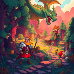 Chronicles of the Clueless: Whose Quest is it Anyway? - Text-based game
