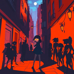 Whose Shadow is it Anyway? - Text-based game