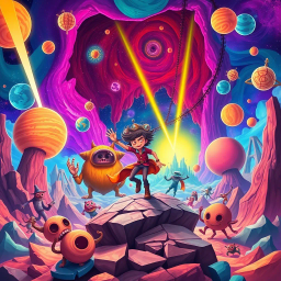 Spectrum Wars: Which Dimension Is It Anyway? - Text-based game
