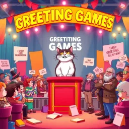 Whose Greeting Is It Anyway? - Text-based game
