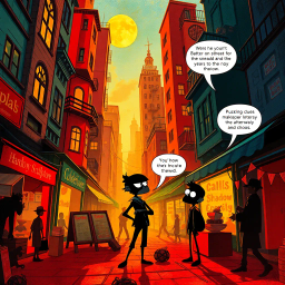 Whose Shadow Is It Anyway? - Text-based game