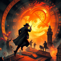 Chronochaser: Who's Time Is It Anyway? - Text-based game