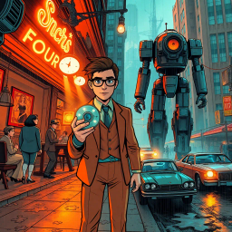 Chrono Caper: Who's Time Is It, Anyway? - Text-based game