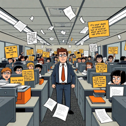 Office Uprising - Text-based game
