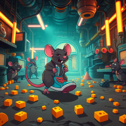 Lab Rattitude: Alpha Showdown - Text-based game