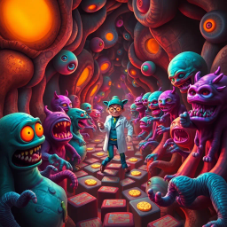 Memes of Madness: Who's Laughing Now? - Text-based game