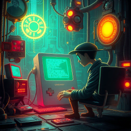 Byte-sized Duel: The Emulator Chronicles - Text-based game