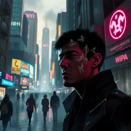 Echoes of the Neon Past - Text-based game