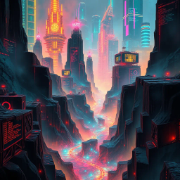 Digital Drift: Etherwind Chronicles - Text-based game