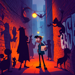 Whose Shadow Is It Anyway? - Text-based game