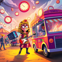 Chronochaos: Whose Time Is It Anyway? - Text-based game