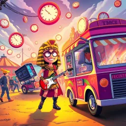 Chronochaos: Whose Time Is It Anyway? - Text-based game