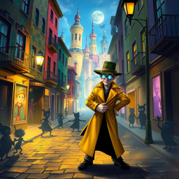 Whose Shadow is it Anyway? - Text-based game