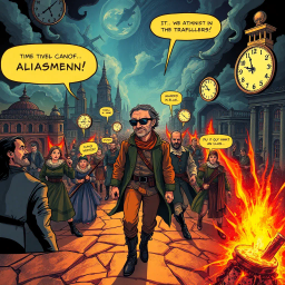 Temporal Tangle: Whose Time Is It Anyway? - Text-based game