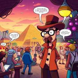 Chrono-Caper: Who's Time is it, Anyway? - Text-based game
