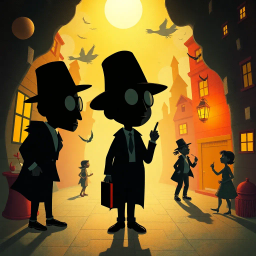 Whose Shadow is it Anyway? - Text-based game