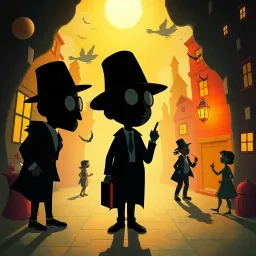 Whose Shadow is it Anyway? - Text-based game