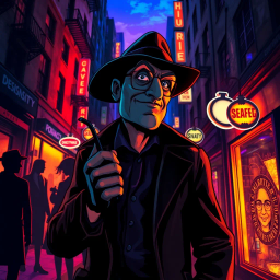 Whose Shadow Is It Anyway? - Text-based game