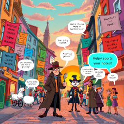 Whose Hellos Are These, Anyway? - Text-based game