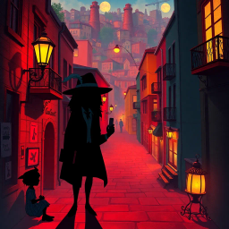 Whose Shadow Is It Anyway? - Text-based game