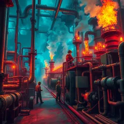 Refinery Revolution - Text-based game