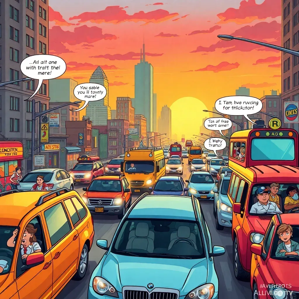 Traffic Tango: Chaos on the Map