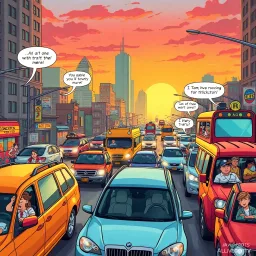 Traffic Tango: Chaos on the Map - Text-based game