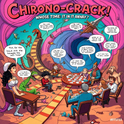 Chrono-Crack: Whose Time Is It Anyway? - Text-based game