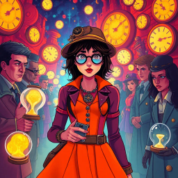 Chrono Clash: The Time-Warp Showdown - Text-based game
