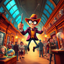 Chrono-Capers: Whose Time is It Anyway? - Text-based game