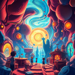 Dimension Swap: Whose Reality Is It Anyway? - Text-based game