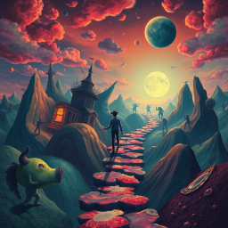 Nightmare Chronicles: Whose Nightmare Is It Anyway? - Text-based game