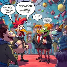 Whose Nonsense Is It Anyway? - Text-based game