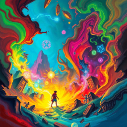 Spectrum Wars: Which Dimension is it Anyway? - Text-based game