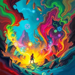 Spectrum Wars: Which Dimension is it Anyway? - Text-based game