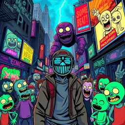 Memeocalypse: Who's Laughing Now? - Text-based game