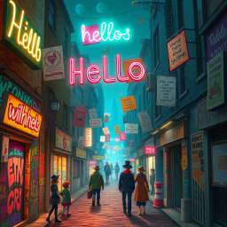 Whose Hellos Are These, Anyway? - Text-based game