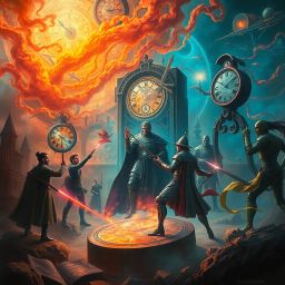 Chronochaos: Whose Time Is It Anyway? - Text-based game