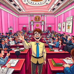Legislative Showdown - Text-based game