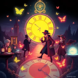 Chrono Caper: Time's Mischief - Text-based game