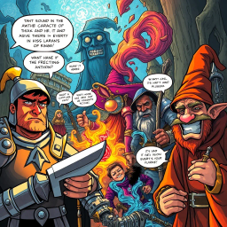 Paradoxical Chronicles: Whose Quest Is It Anyway? - Text-based game