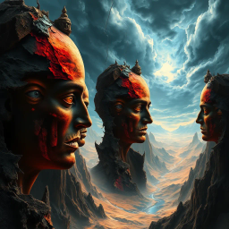 Mind Shatter: The Identity Paradox - Text-based game